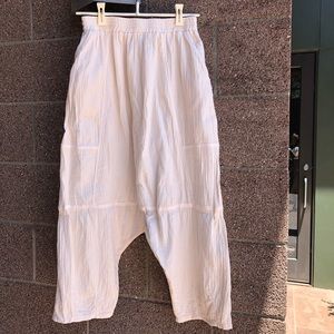 Atelier Delphine Kiko Pant in Crinkled Cotton, worn one time